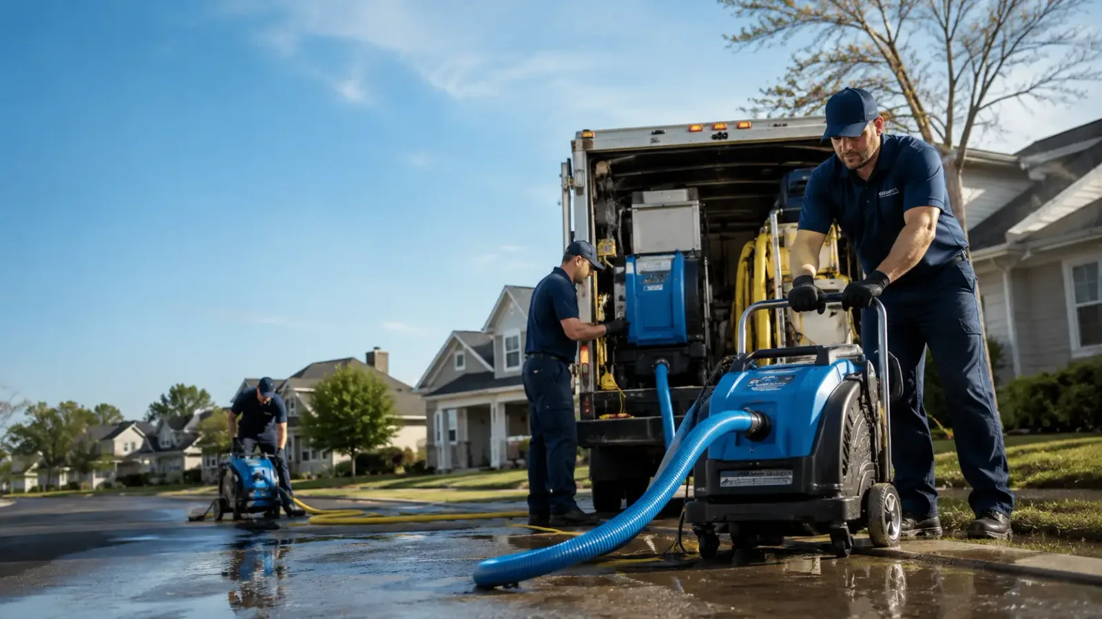 Flood Damage Cleanup in Lopeno, TX